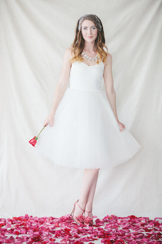 The Claire Dress - Ivory